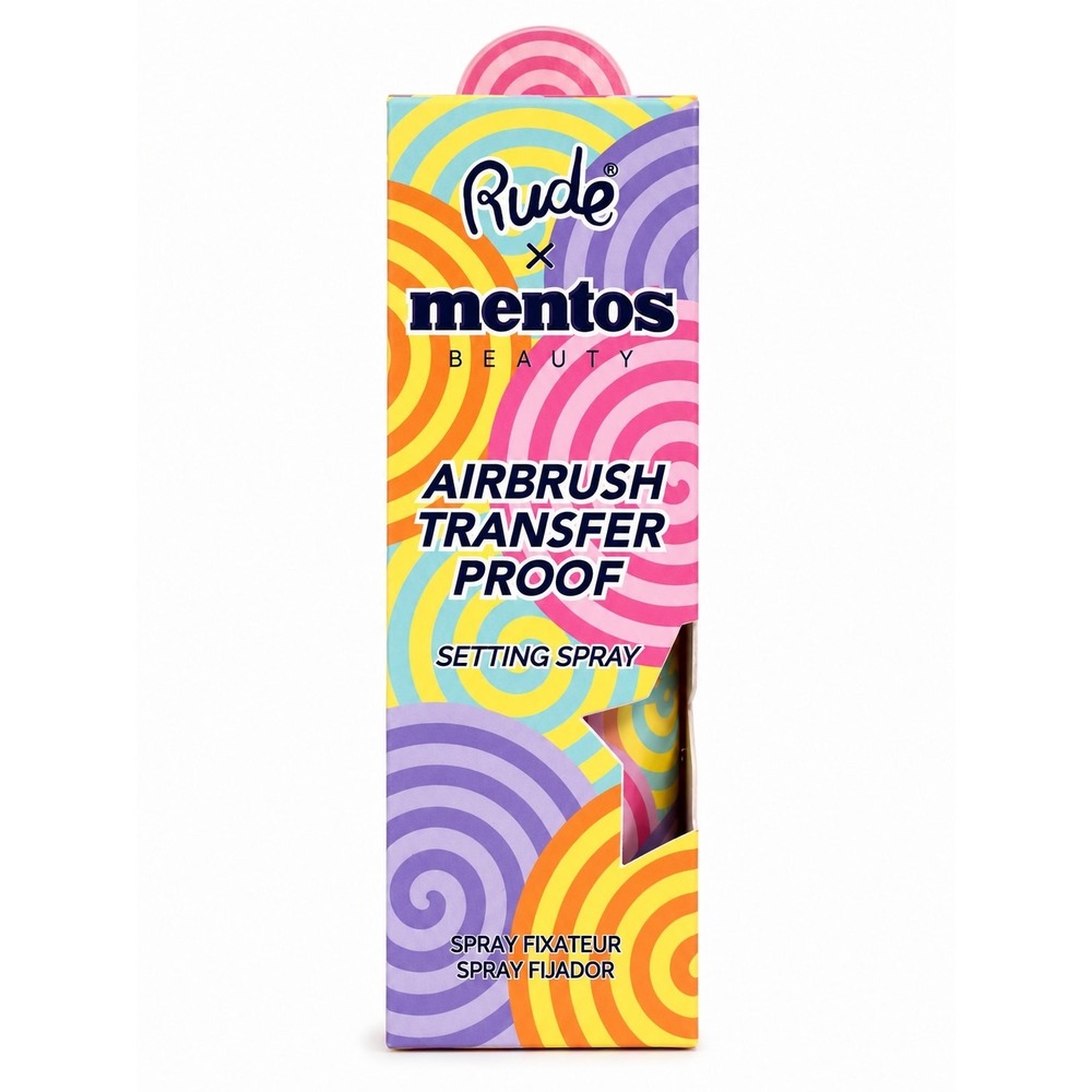 Rude x Mentos Beauty Airbrush Transfer Proof Setting Spray